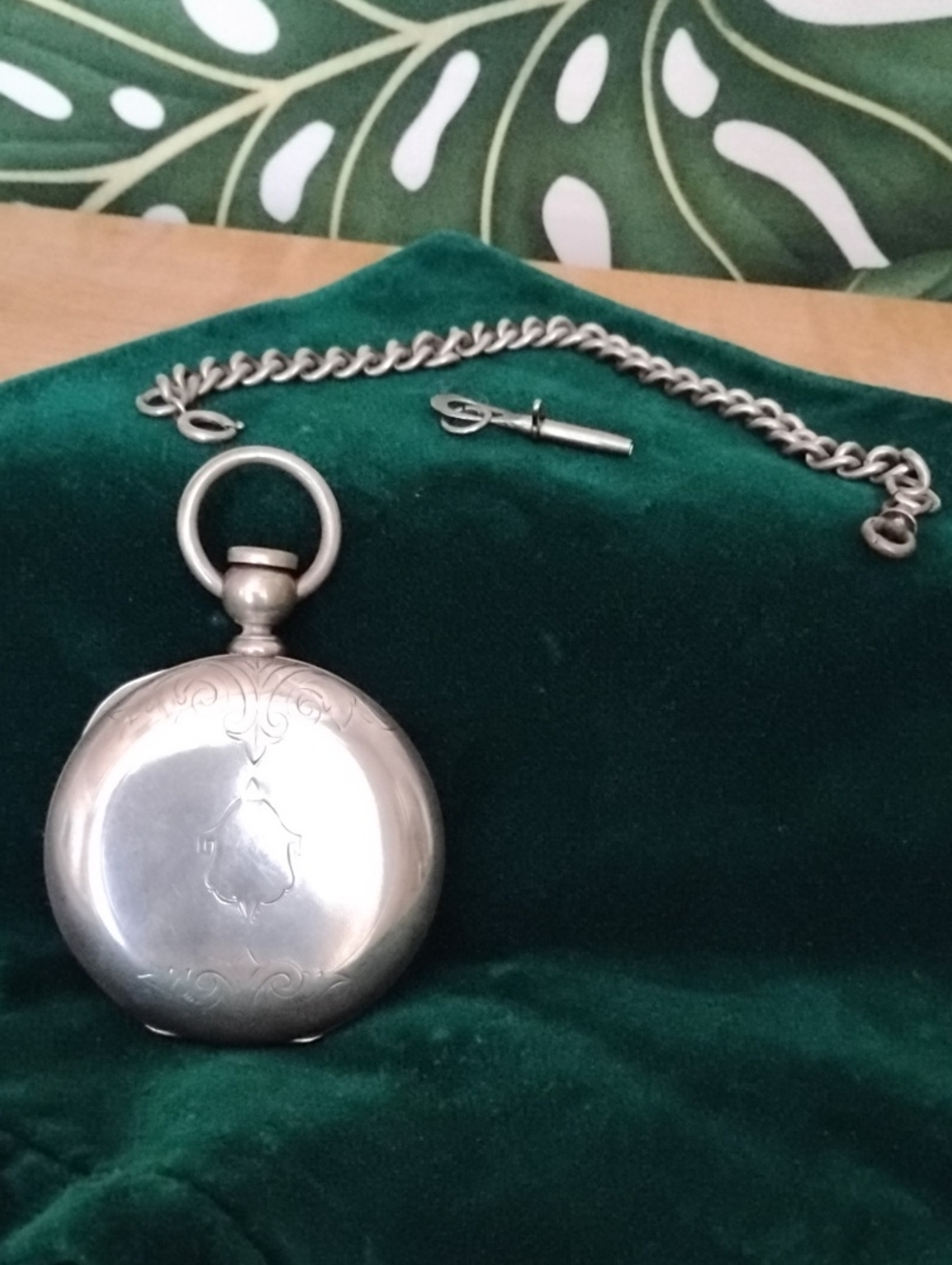 1857 Waltham Silver Pocket Watch